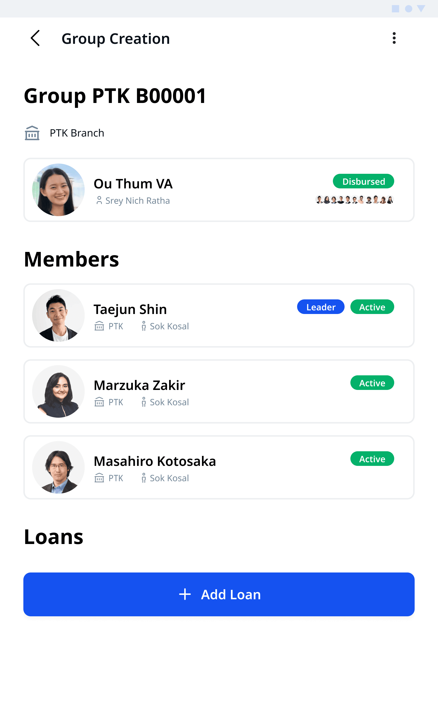 Group Details Group Details
