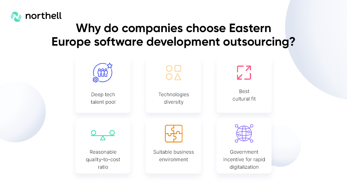 Why Do Companies Choose Eastern Europe Software Development Outsourcing?
