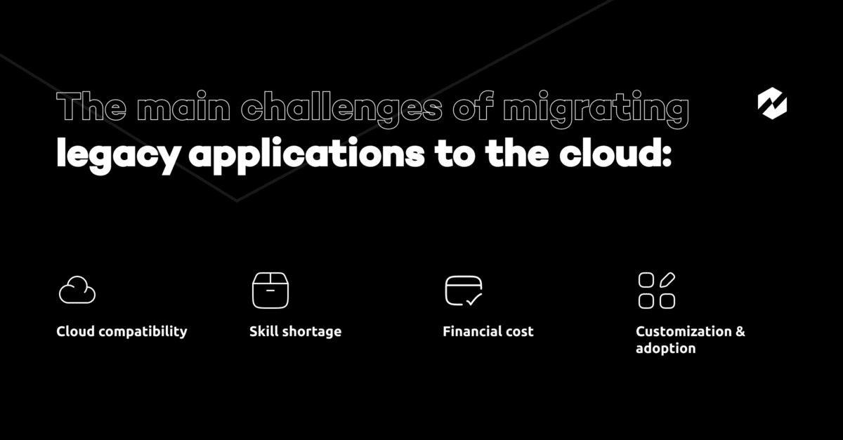 The Main Challenges Of Migrating Legacy Applications To The Cloud