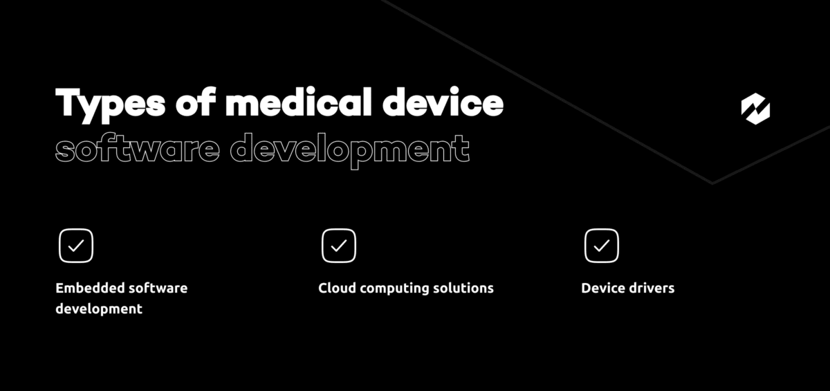 Types of medical device software development